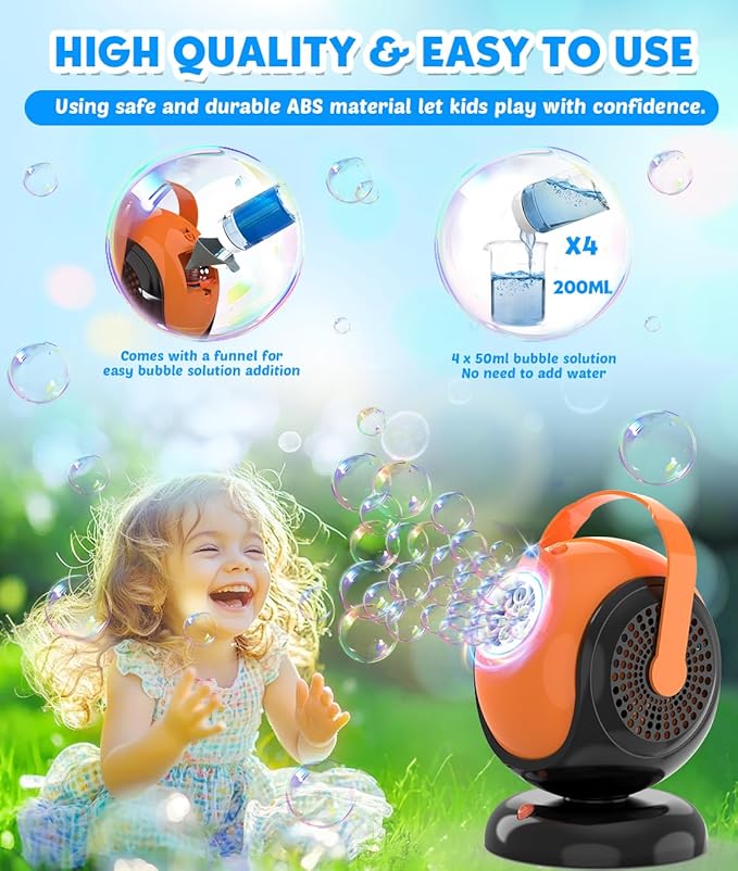 Halloween Bubble Machine, Bubbles Blower - Image 5