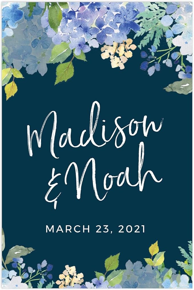 Andaz Press Personalized Extra Large Wedding Easel Board Party Sign, 12x18-inch by AndazPress