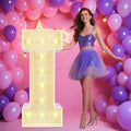 Marquee Light Up Letters: 4FT Large Decorative Signs by Unknown