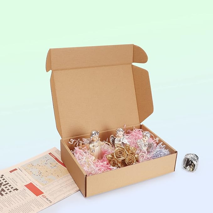 MEBRUDY 9x6x2 Inches Shipping Boxes Pack of 50, Small Corrugated Cardboard Box - Image 6
