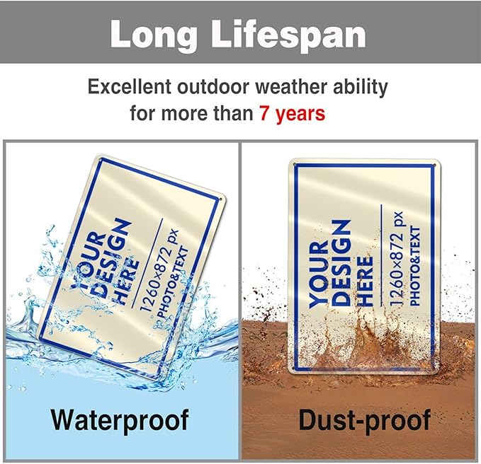Custom Signs Outdoor Metal Sign - Image 4