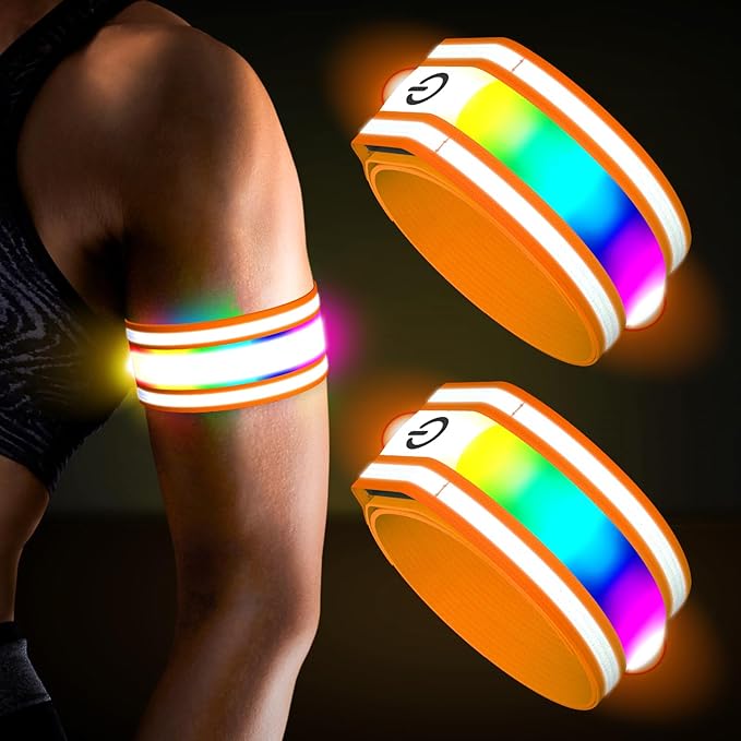 LED Armband for Running, Light Up Arm Bands for Night Walking Running, by Ylzzrs