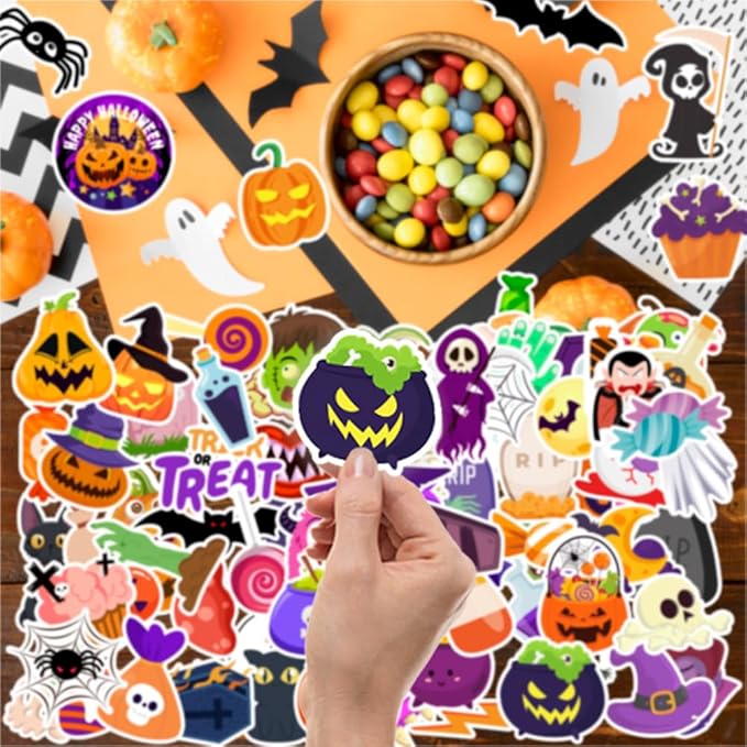 120 Pcs Halloween Stickers, Halloween Stickers - Image 5
