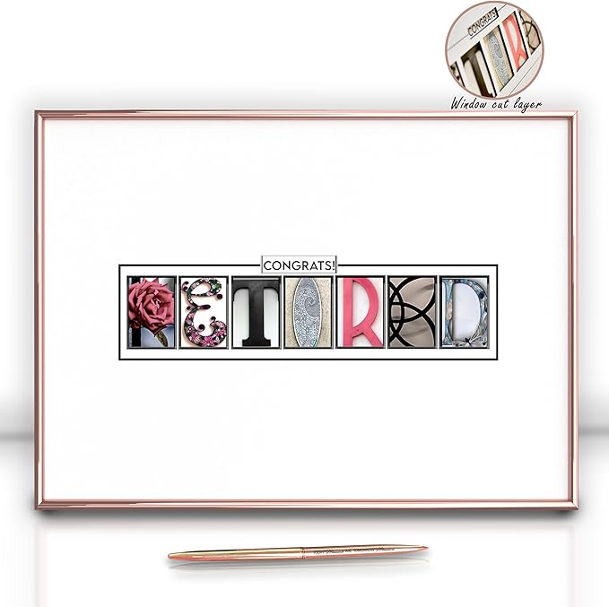 Framed Retirement Decorations Guest Book - Image 2