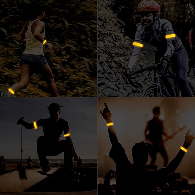 Rechargeable LED Armband for Running, Light Up LED Armband, High Visibility - Image 6