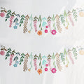 2PCS Flower Party Banner Wildflower Party Decorations Double-Sided Waterproof by Unknown