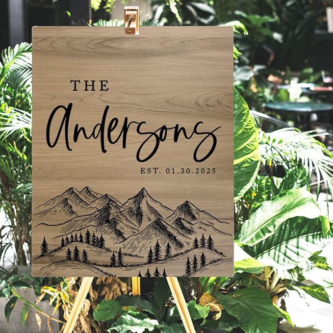 Andaz Press Large Wooden Welcome Sign - Image 4