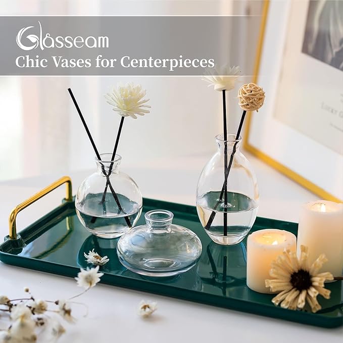 Glass Bud Vase for Centerpieces - Image 5