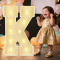 Marquee Light Up Letters: 3FT Large Decorative Signs by Unknown
