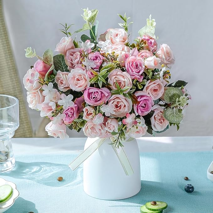 LESING Artificial Silk Rose - Image 9