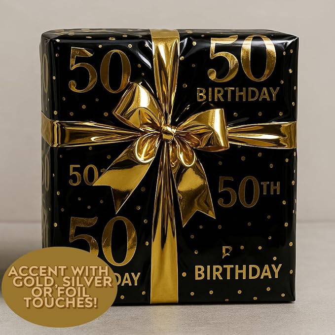 Gold Metallic Streamer, 2 Inches Wide x 500 Feet Long - Image 5