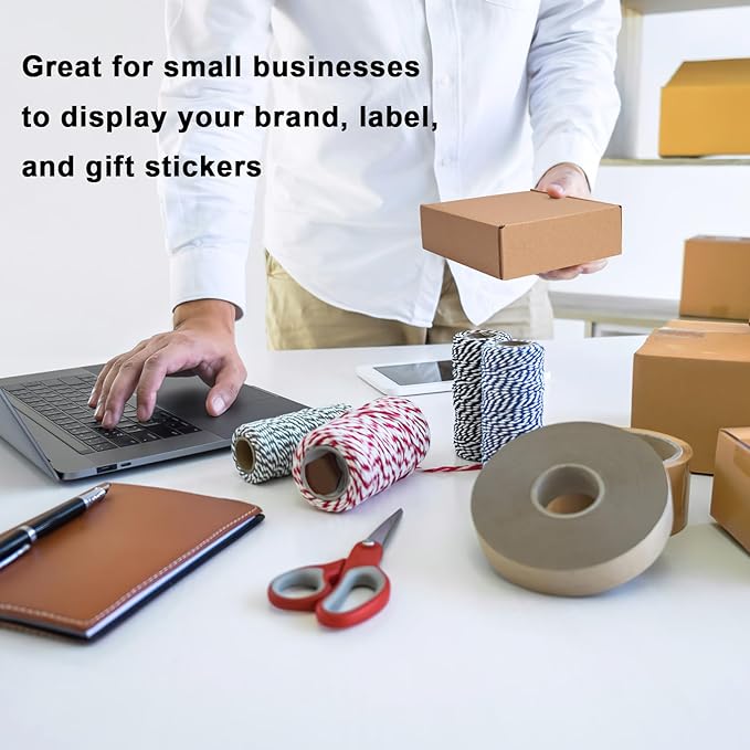 MEBRUDY 6x6x2 Inches Shipping Boxes Pack of 50, Small Corrugated Cardboard Box - Image 6
