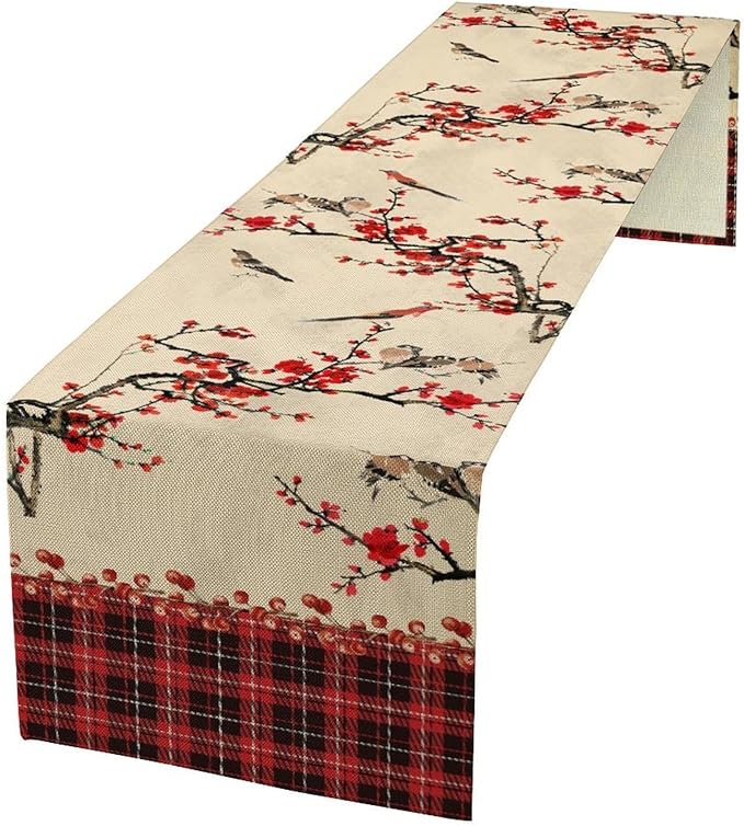 Bird Table Runner by Unknown