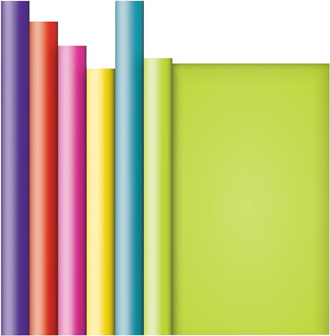Jillson Roberts 6 Roll-Count All-Occasion Solid Color Gift Wrap Available in 10 by JILLSONROBERTS
