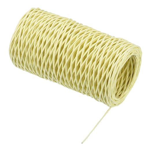 PATIKIL 164 Feet Floral Bind Wire Wrap Twine, 1mm Florist Wire Iron Wire Paper - Image 3
