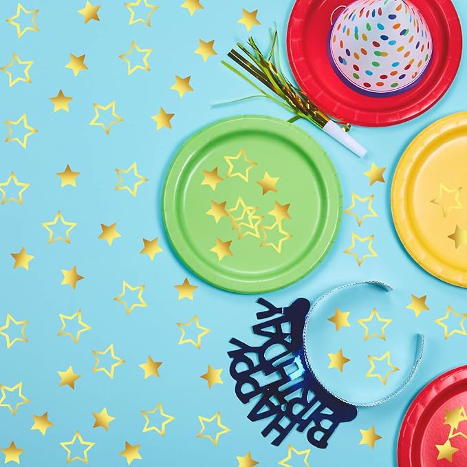 Confetti Star Metallic Foil Confetti Sprinkles - Image 6