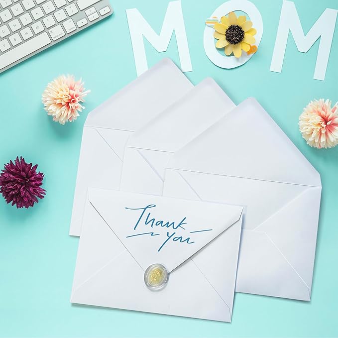 50 Pack 5x7 Envelopes Letter Size, Envelope 5.4x7.6 - Image 8