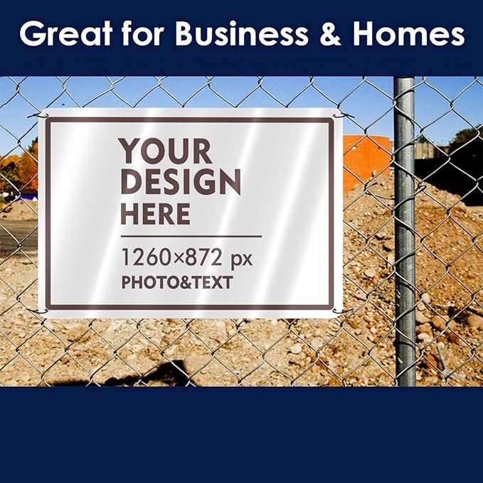Custom Outdoor Metal Sign - Image 2