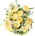 Artificial Flowers Fake Peony Silk Mini Plastic Bridal Flowers by YoungJewl