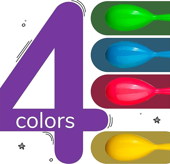 Add Life to The Party! 24 Neon Maracas, Adorable Party Favors, Noisemaker - Image 2
