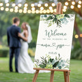 Wedding Welcome Sign Personalized by GiantBigHands