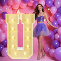 Marquee Light Up Letters: 4FT Large Decorative Signs by Unknown