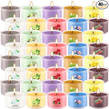 40 Scented Candle Set, 10 Fragrances, 35g Natural Soy Wax Candles by CAKETYCG