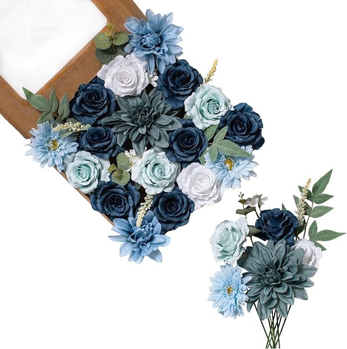FANKO Dusty Rose Artificial Flowers Combo by FANKO