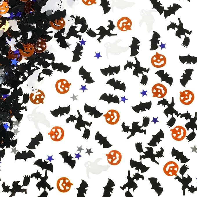 Halloween Party Table Scatter Glitter Foil Confetti by WHITEEN+POP