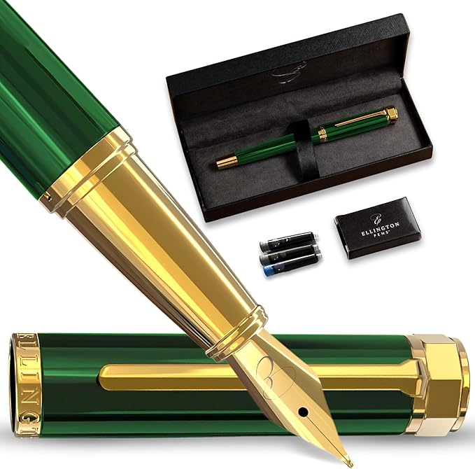 Ellington Pens Luxury Fountain Pen Set- Fountain Pens by EllingtonPens