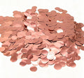 Rose Gold Round Foil Confetti-Metallic Table Confetti by Unknown