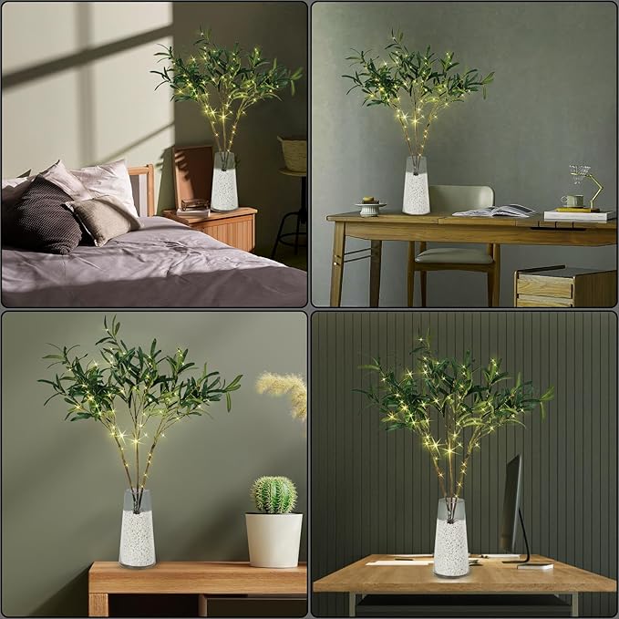 Bexdir Lighted Olive Branches - Image 7