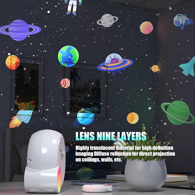 Star Projector, Galaxy Light for Bedroom, Home Planetarium - Image 6
