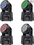 BETOPPER Moving Head RGBW, DJ Lights, Sound Activated/DMX Lighting, Moving Head by BetopperDirect