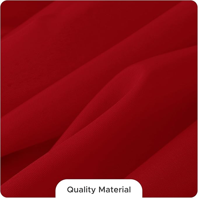 Fitable 8 Pack Rectangle Tablecloths: Stain Resistant Wrinkle Free Table Clothes - Image 7
