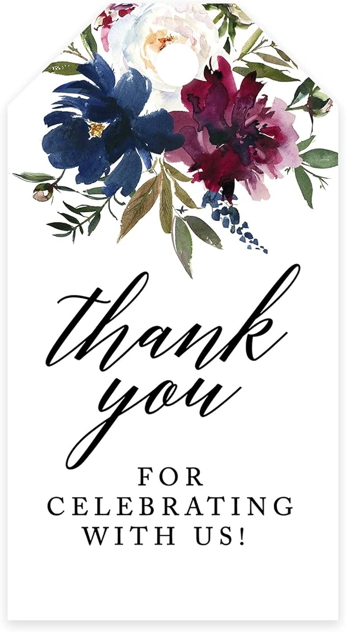 Andaz Press 100-Pack Thank You for Celebrating by AndazPress
