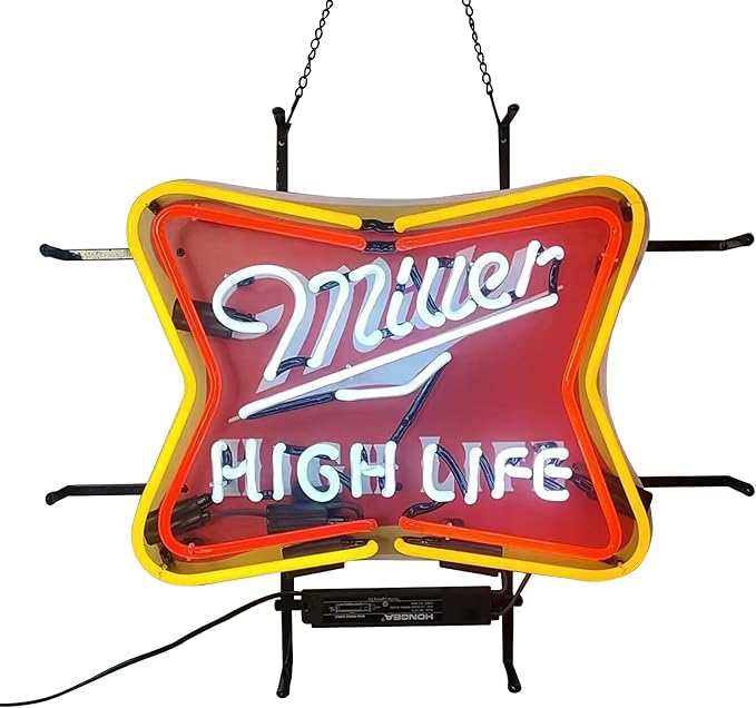 Neon Signs Beer Bedroom Miller High Life Beer Glass Neon Signs by Hvkeer