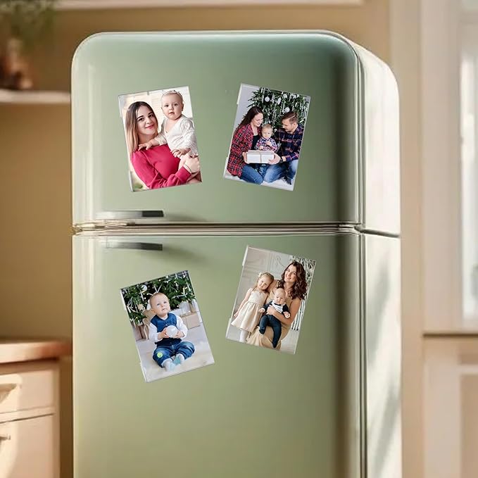 Magnetic Picture Frames for Refrigerator 2x3 Inch, Mini Photo Frames for Fridge - Image 6