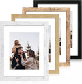 11x14 Picture Frame Set of 4, High Definition Tempered Glass 11 x 14 Frames by iRahmen