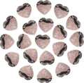 PATIKIL 20 Pcs Natural Heart Shaped Crystal Stone, 0.6 Inch Mini Polished Love by PATIKIL