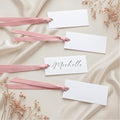 50 Pcs Name Place Cards for Table Setting Blank Wedding Place Cards by Humyoun