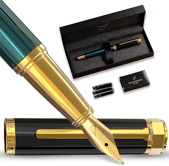 Ellington Pens Luxury Fountain Pen Set- Fountain Pens by EllingtonPens
