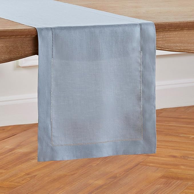 Solino Home Linen Table Runner 120 Inches Long - Image 2