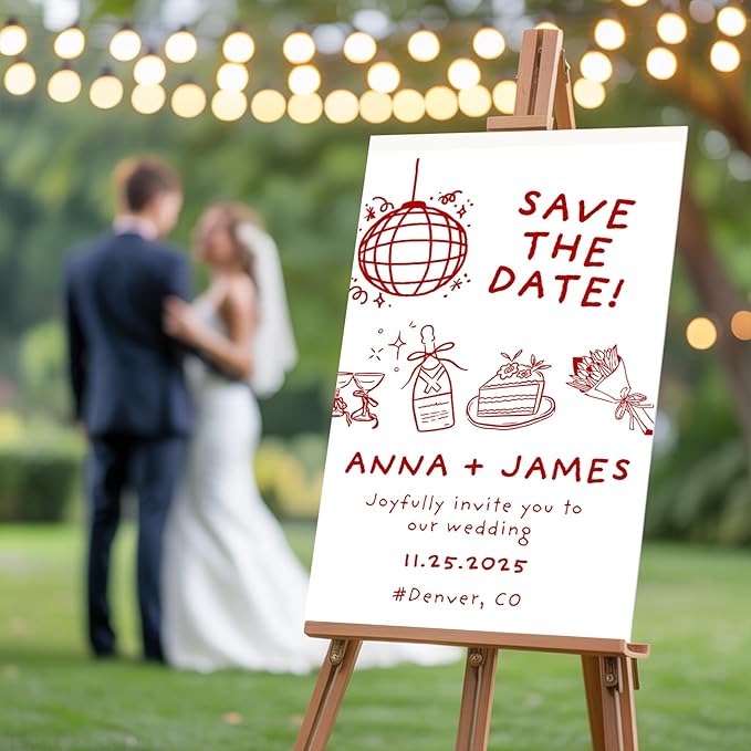 Personalized Funny Wedding Welcome Sign - Image 2