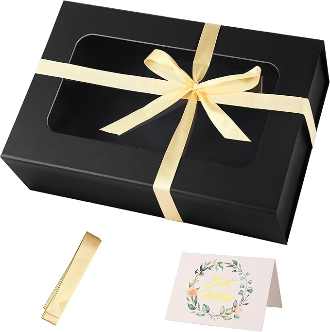 TIACABO Black Large Gift Box by TIACABO