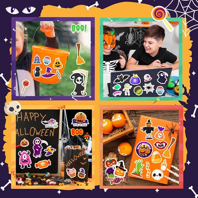 120 Pcs Halloween Stickers, Halloween Stickers - Image 6