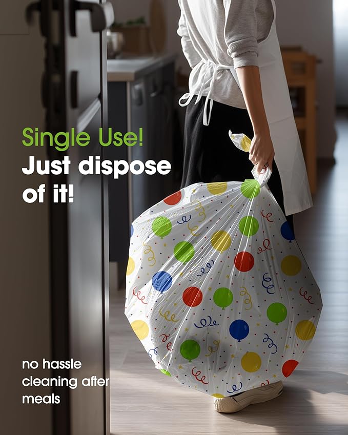 Pureegg Plastic Table Cloth Disposable 10 Pack, 54 x 108 Inch Table Cloths - Image 5