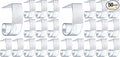 Boao 25 Pieces Table Skirting Clips SMC Model Plastic Tablecloth Clips by Boao