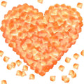 1000 Pieces Artificial Silk Rose Petals Flower Decoration Wedding Party by Pyrrhiax