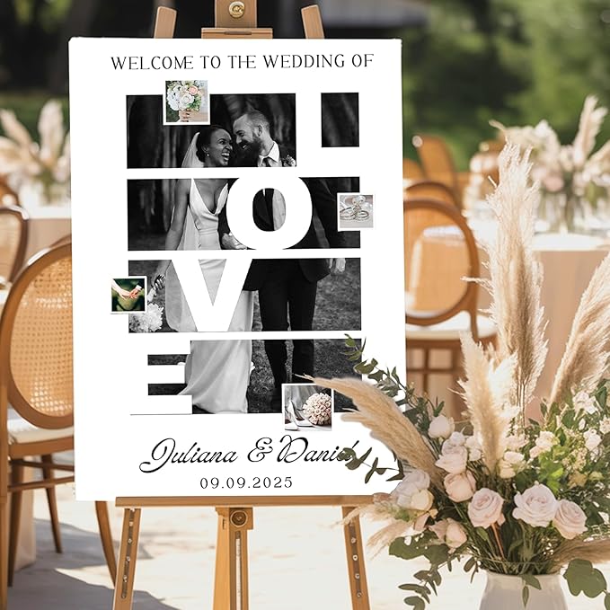Personalized Wedding Welcome Sign - Image 5